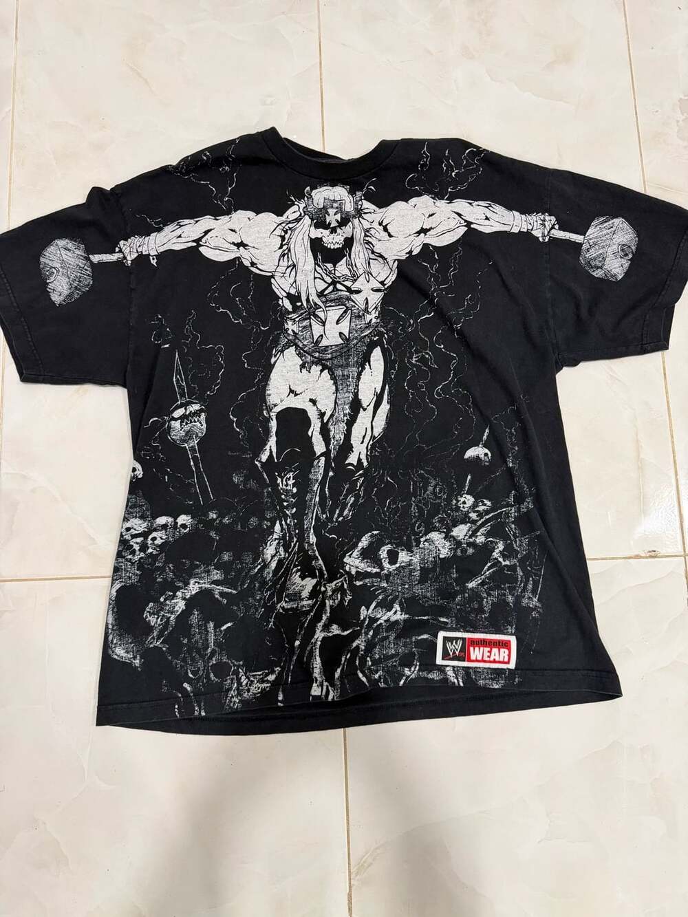 Vintage 2008 WWE Triple H King of Kings All Over Print T-Shirt XXL